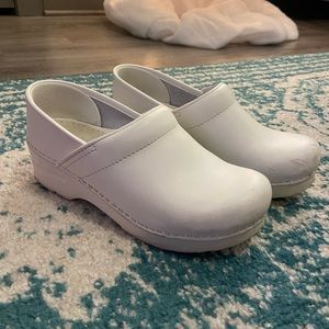 White Dansko Clogs